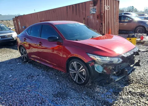 2022 Nissan Sentra Sr z USA, uszkodzony, nr VIN 3N1AB8DV7NY314375